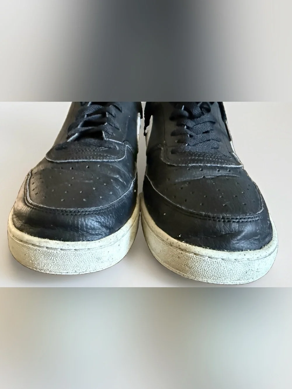 Nike Court Vision Low Next Nature Men’s Size 12 Black White
